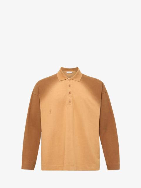 LONG SLEEVE RUGBY POLO TOP