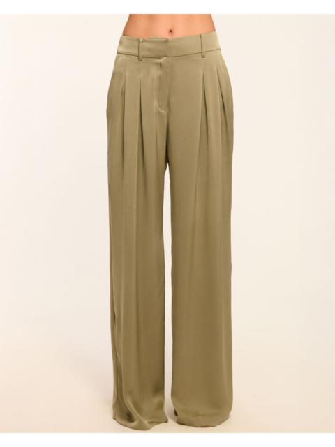 Oscar Pleated Wide Leg Pant
