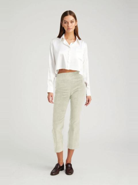 SABLE CORDUROY CROP FLARE PANTS