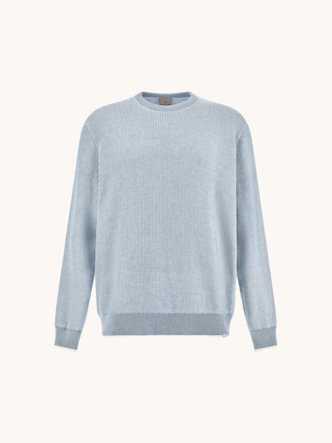PIUMA FEATHER-LIGHT COTTON SWEATER