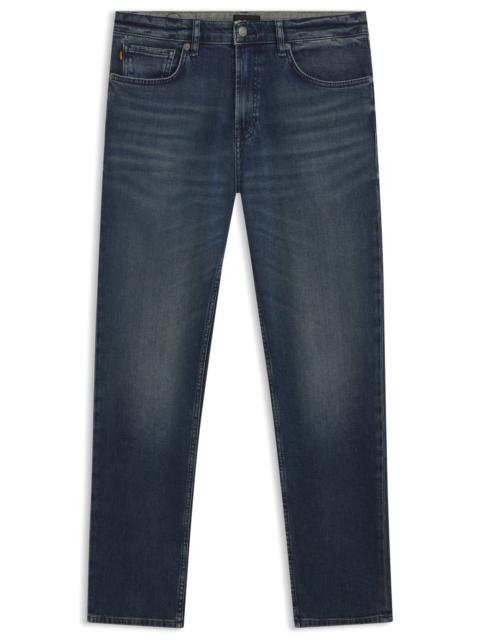 MAINE BLUE REGULAR-FIT JEANS IN COMFORT-STRETCH DENIM