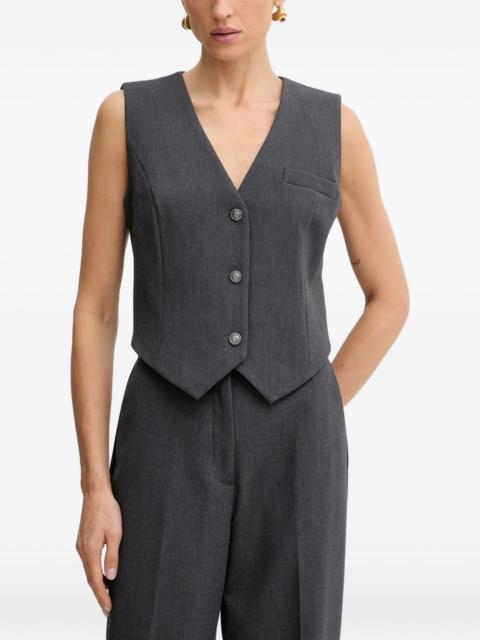 Joandra buttoned blazer vest