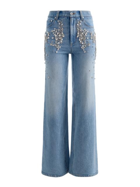 CHIC EMBELLISHED JEAN