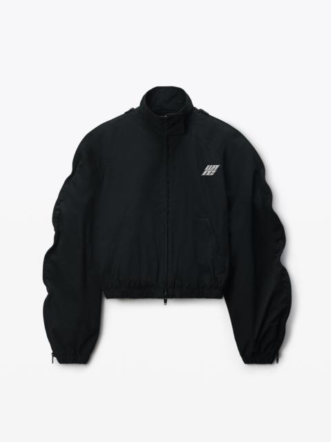 Black Oversized Track Jacket