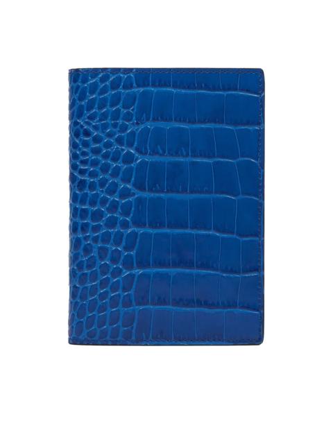 crocodile-embossed passport cover