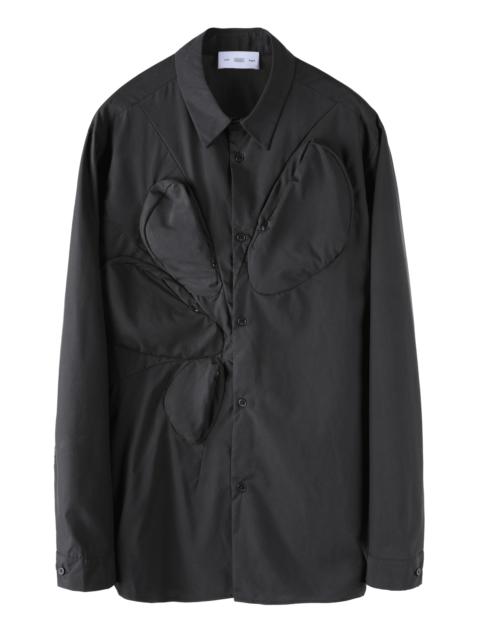 7.0 SHIRT CENTER (BLACK)