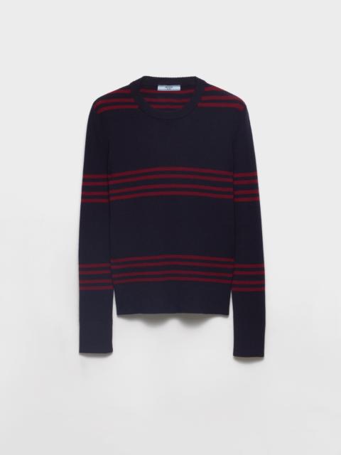 Wool crew-neck sweater