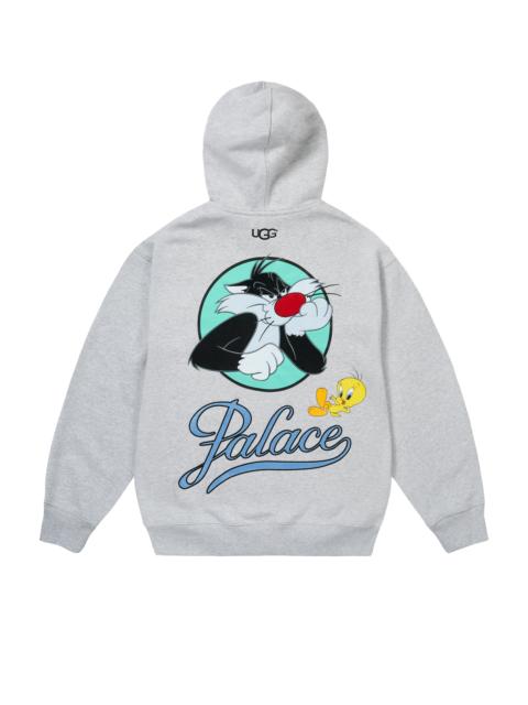 PALACE UGG LOONEY TUNES HOOD GREY MARL