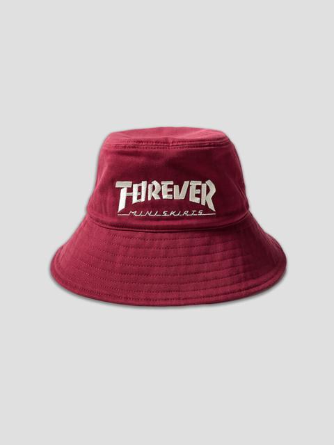 BRUSHED TWILL BUCKET HAT (LONG BRIM) - FOREVER MINI SKIRT