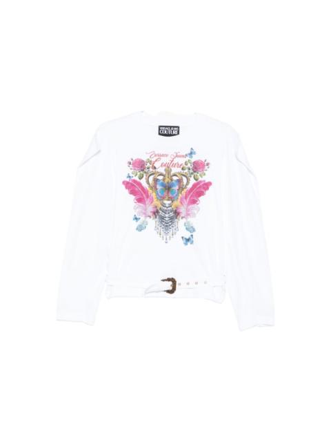 Versace Jeans Couture Embellished Top
