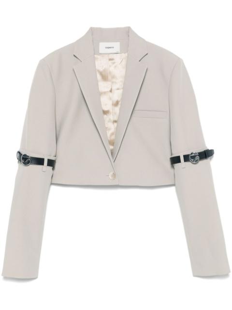 cropped blazer
