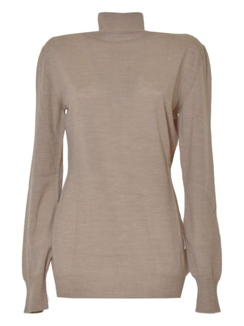 roll-neck top
