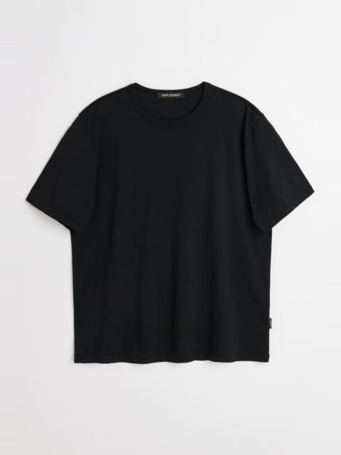 New Box T-Shirt Black Clean Jersey