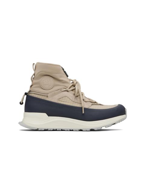 Tan Glacier Trail High Sneakers