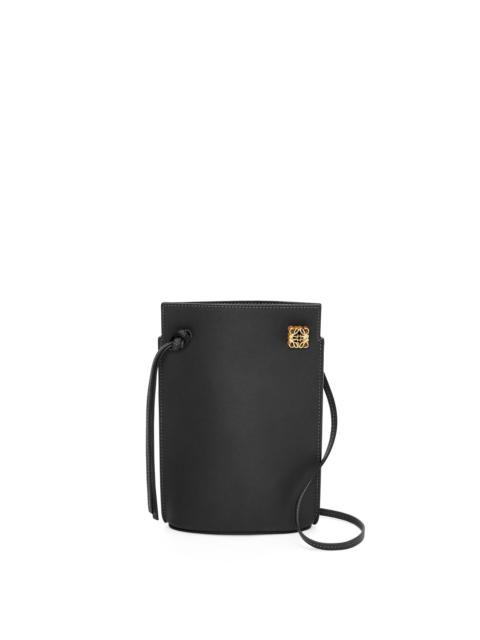 Dice pocket in classic calfskin