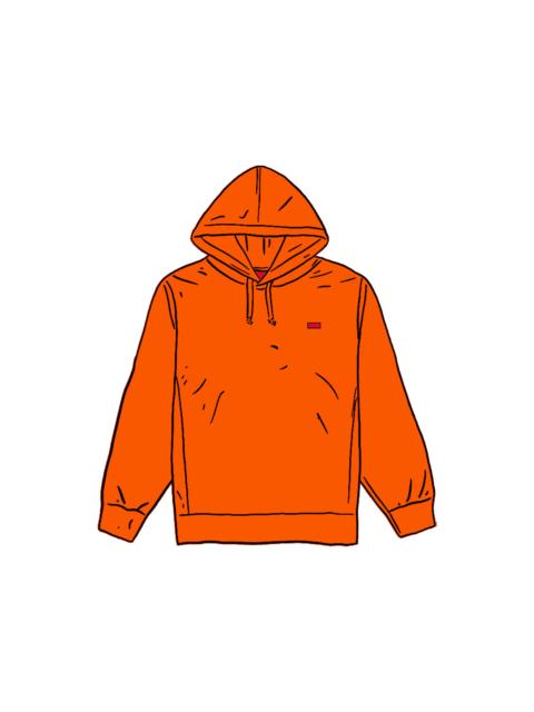 Supreme Small Box Hooded Sweatshirt Orange