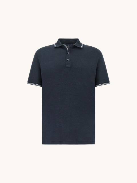 X-SOFT POLO SHIRT IN COTTON INTERLOCK