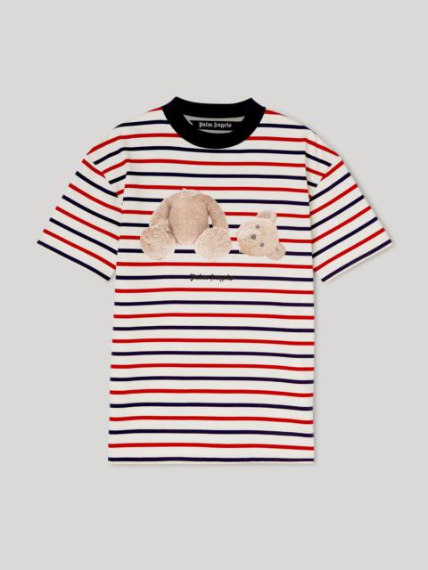 BEAR STRIPED T-SHIRT