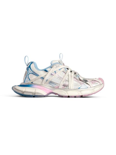 Women's 3xl Extreme Laces B Sneaker  in White/grey/blue/pink