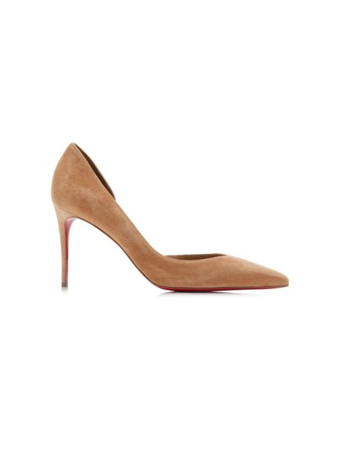 Iriza 85mm Veau Velours Pumps tan
