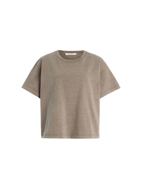 Square Cotton T-Shirt light grey
