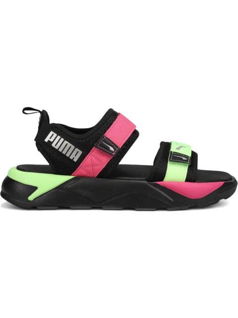 Puma RS-Sandal Glow in the Dark Black Pink Lime (Women's)