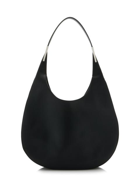 The Florence Leather Hobo Bag black