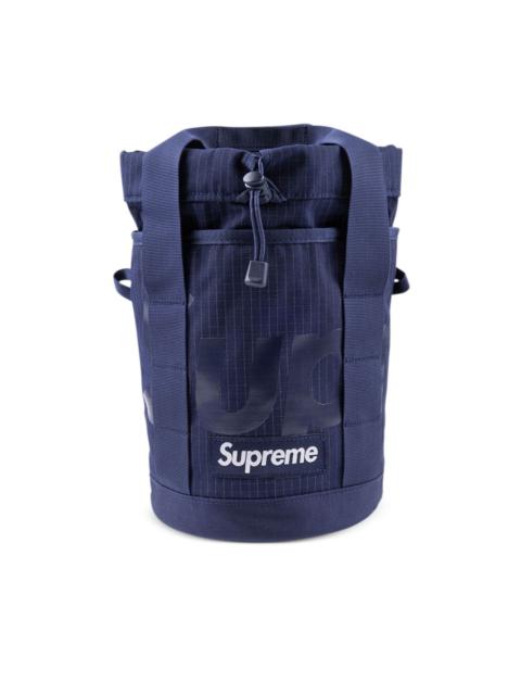 box-logo ripstop cinch bag