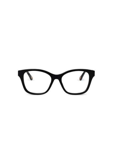 square-frame glasses