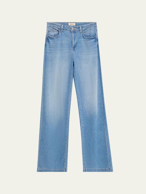 Scottie High-Rise Wide Jeans