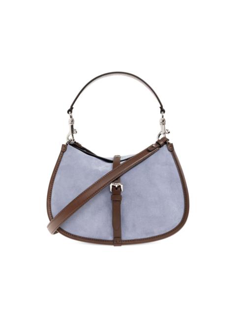 buckle strap tote bag