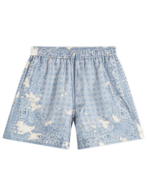 Bleach Bandana Faded Shorts