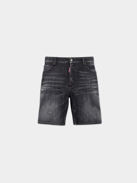 BLACK FOG WASH MARINE SHORTS