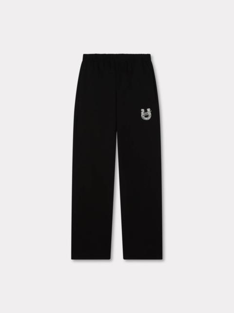 'Lunar New Year' embroidered straight jogpants in cotton