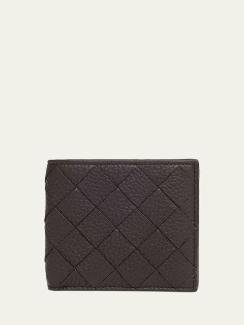 Men's Intrecciato Bi-Fold Wallet