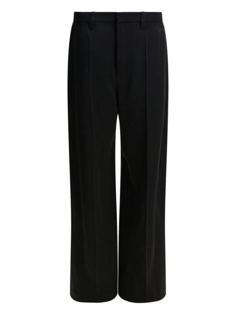 pleated pocket trousers