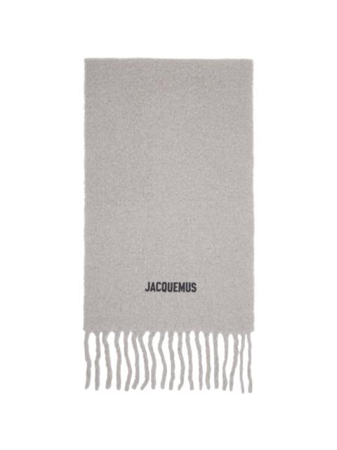 Gray 'The Moisson' Scarf