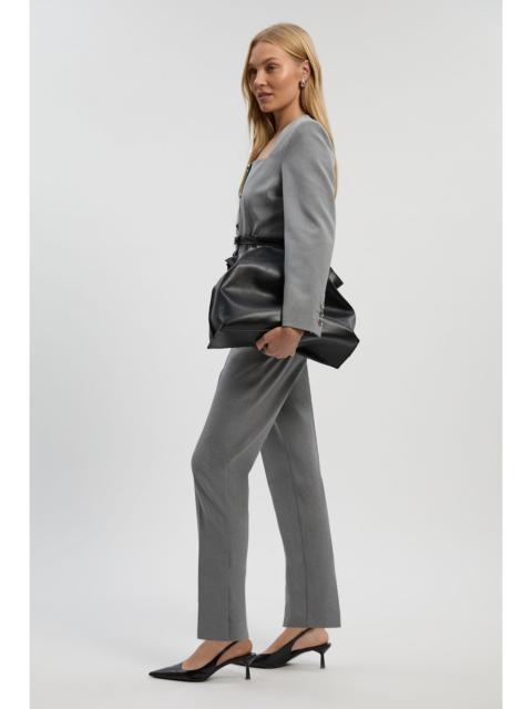 Tailored Marl Slim Leg Trouser