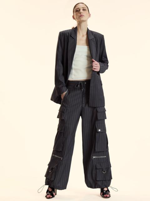 Pinstripe Cargo Pants