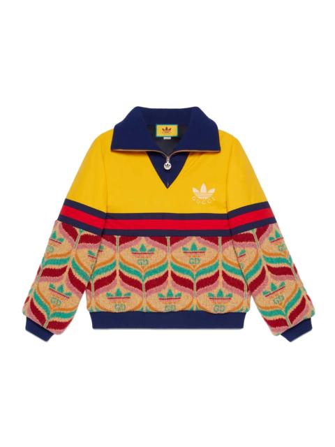 adidas x Gucci half-zip jacket