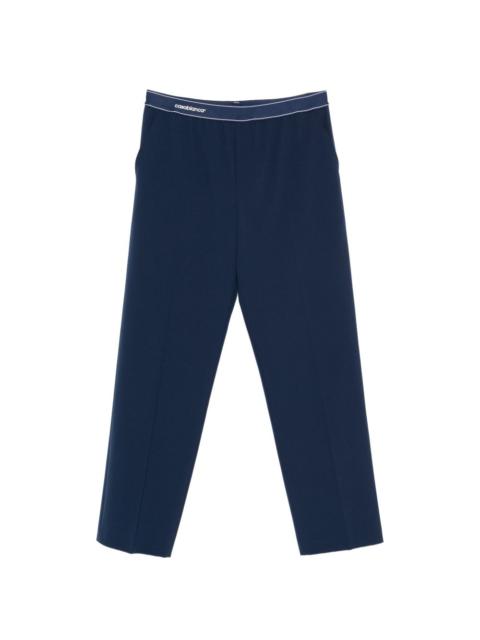 elasticated waist trousers
