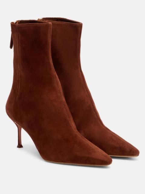 Saint Honoré 65 suede ankle boots