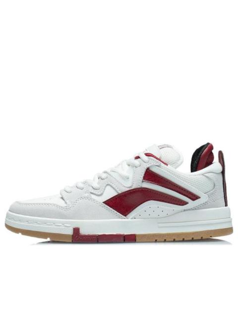 (WMNS) Li-Ning Wave Pro 'White Red Gum' AECR074-4