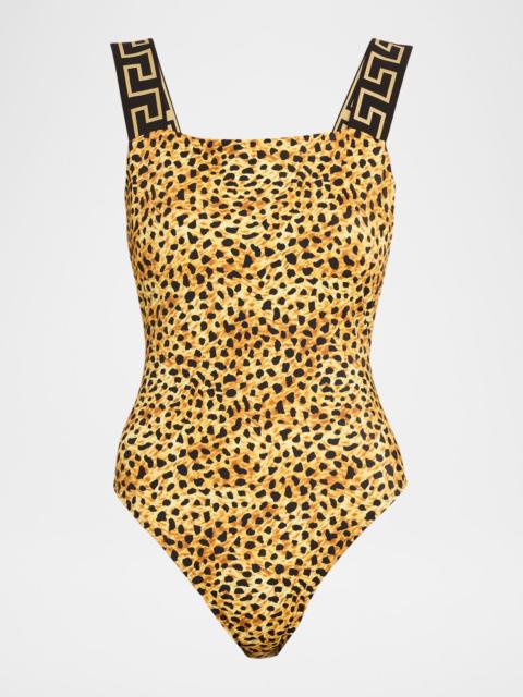 Cheetah One-Piece Swimsuit