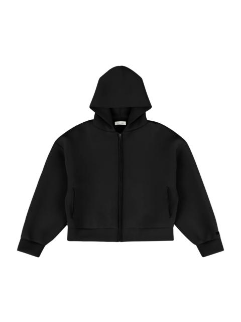 SCUBA ZIP HOOD BLACK