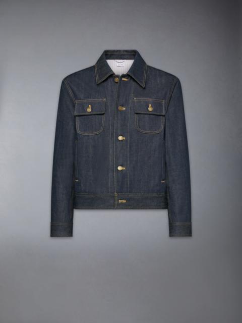 SELVEDGE DENIM BACKSTRAP UTILITY JACKET