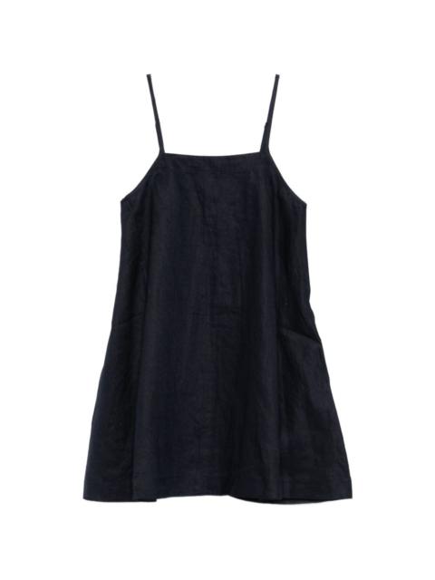 Leiden square-neck mini dress