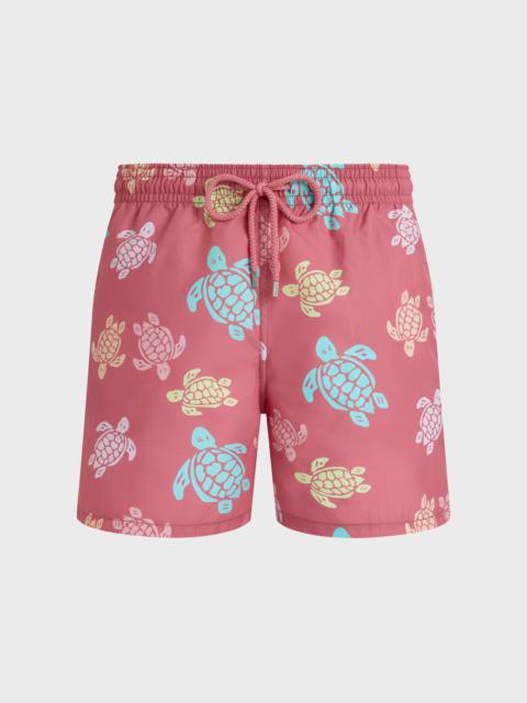 MEN SWIM SHORTS TORTUES MULTICOLORES