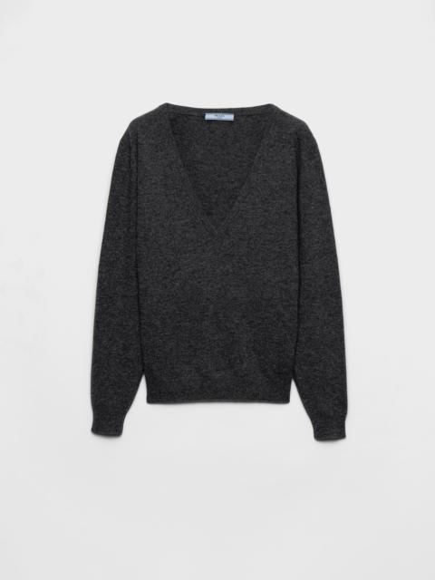 Cashmere V-neck sweater