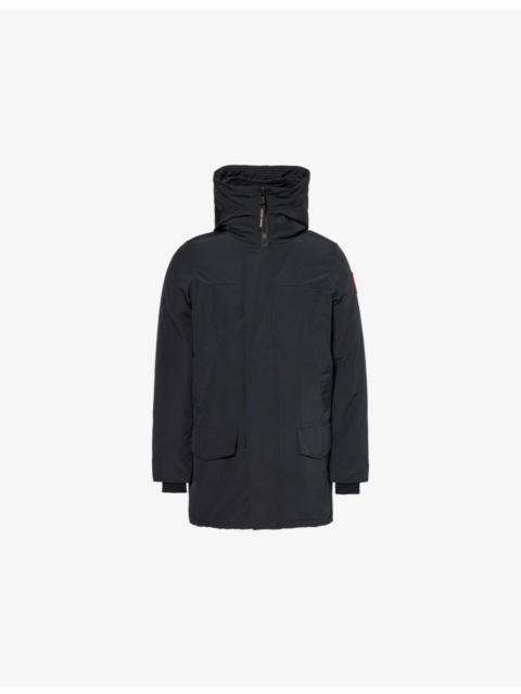 Langford drawstring hood shell-down parka jacket